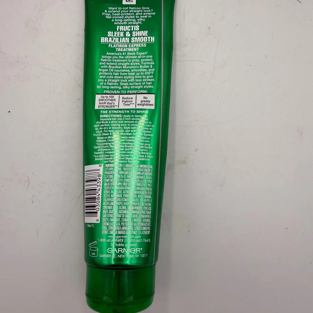 Garnier Fructis Brazilian Smooth Flatiron Express Leave-In Balm 5.1 fl oz